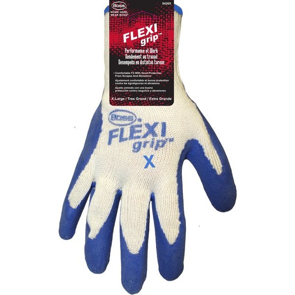Boss Glove Flexi-Grip Latex Palm Xl 8426X